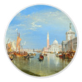 William Turner - Venedig, The Dogano & San Giorgio Keramikknauf (Vorderseite)