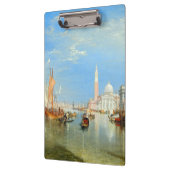 William Turner - Venedig, The Dogano & San Giorgio Klemmbrett (Links)