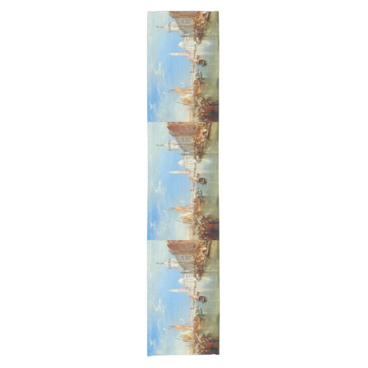 William Turner - Venedig, The Dogano & San Giorgio Kurzer Tischläufer (Vorderseite)