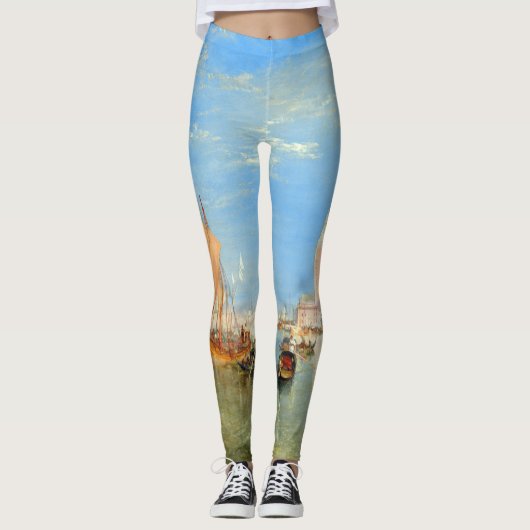 William Turner - Venedig, The Dogano & San Giorgio Leggings (Vorderseite)