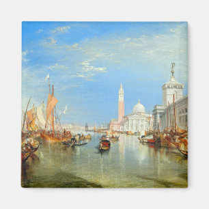 William Turner - Venedig, The Dogano & San Giorgio Magnet