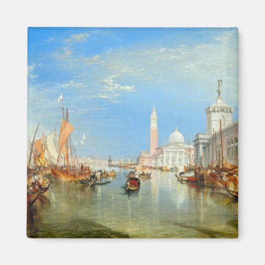 William Turner - Venedig, The Dogano & San Giorgio Magnet (Vorne)