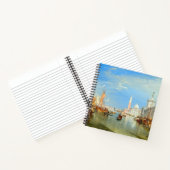 William Turner - Venedig, The Dogano & San Giorgio Notizblock (Innenseite)