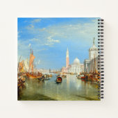 William Turner - Venedig, The Dogano & San Giorgio Notizblock (Rückseite)