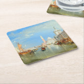 William Turner - Venedig, The Dogano & San Giorgio Rechteckiger Pappuntersetzer (angewinkelt)