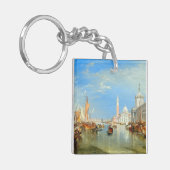 William Turner - Venedig, The Dogano & San Giorgio Schlüsselanhänger (Vorderseite links)