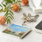 William Turner - Venedig, The Dogano & San Giorgio Schlüsselanhänger (Seite)