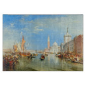 William Turner - Venedig, The Dogano & San Giorgio Schneidebrett (Vorderseite)