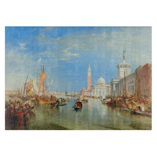 William Turner - Venedig, The Dogano & San Giorgio Schneidebrett (Vorderseite)