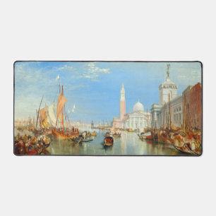 William Turner - Venedig, The Dogano & San Giorgio Schreibtischunterlage