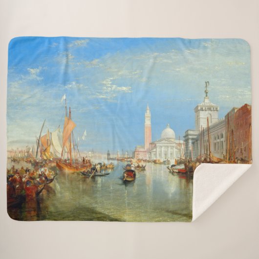 William Turner - Venedig, The Dogano & San Giorgio Sherpadecke (Vorderseite (Horizontal))