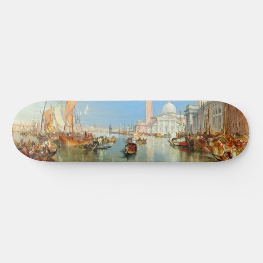 William Turner - Venedig, The Dogano & San Giorgio Skateboard (Horizontal)