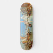 William Turner - Venedig, The Dogano & San Giorgio Skateboard (Vorderseite)