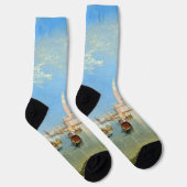 William Turner - Venedig, The Dogano & San Giorgio Socken (Rechts)