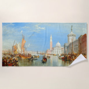 William Turner - Venedig, The Dogano & San Giorgio Strandtuch