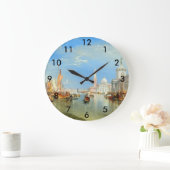 William Turner - Venedig, The Dogano und San Giorg Große Wanduhr (Zuhause)