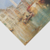 William Turner - Venedig, Vorhalle Madonna della S Seidenpapier (Detail)
