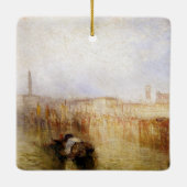 William Turner - Venice Quay, Ducal Palace Keramikornament (Rückseite)