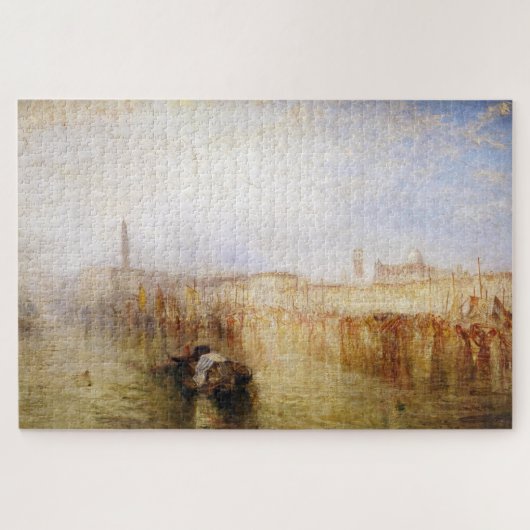 William Turner - Venice Quay, Ducal Palace Puzzle (Horizontal)