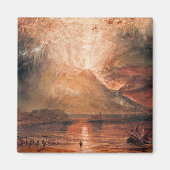 William Turner - Vesuv in Eruption Magnet (Vorne)