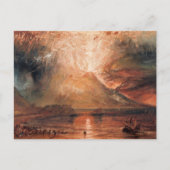 William Turner - Vesuv in Eruption Postkarte (Vorderseite)