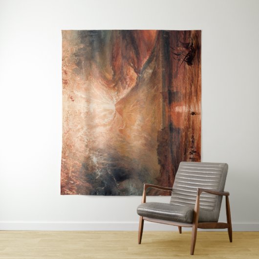 William Turner - Vesuv in Eruption Wandteppich (Beispiel)