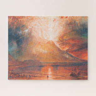 William Turner Vesuv in Eruption Water Art Puzzle