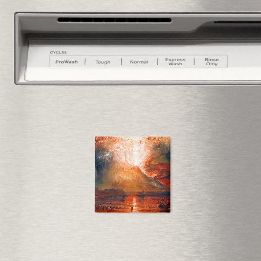 William Turner Vesuvius Eruption Magnet (In Situ (Geschirrspüler))