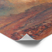 William Turner Vesuvius in Eruption Water scape ar Poster (Ecke)