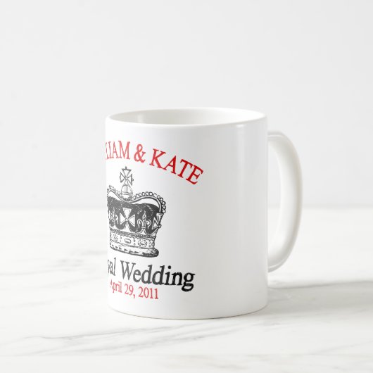 William- u. Kate-Tasse Kaffeetasse (VorderseiteRechts)