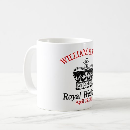 William- u. Kate-Tasse Kaffeetasse (Vorderseite Links)