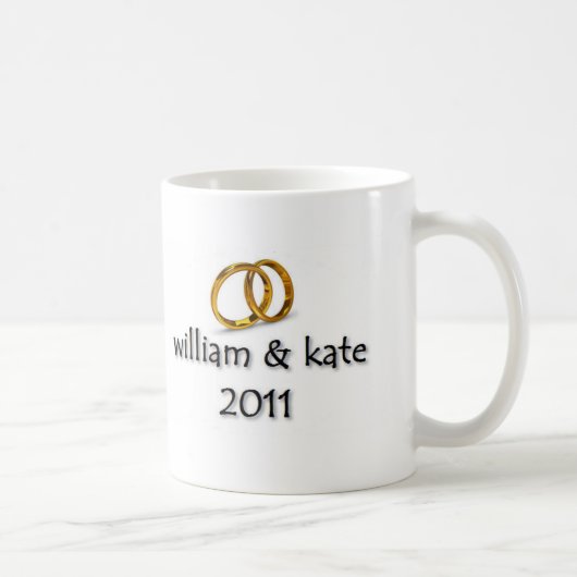 William- u. KateTasse 2011 Kaffeetasse (Rechts)