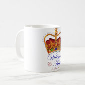 William und Kate Royal Wedding Coffee Tasse (Vorderseite Links)