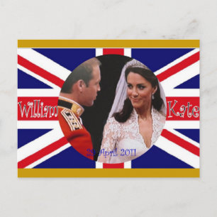 William und Kate Royal Wedding Postkarten