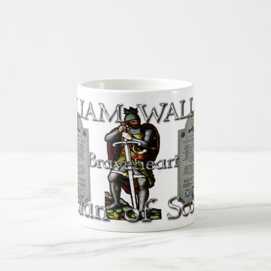 WILLIAM WALLACE BRAVEHEART KAFFEETASSE (Mittel)