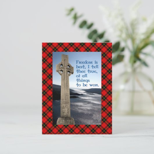 William Wallace Freedom Monument Postcard Postkarte (Stehend Vorderseite)