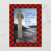 William Wallace Freedom Monument Postcard Postkarte (Vorderseite)