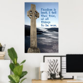 William Wallace Monument Poster Print (Heimbüro)