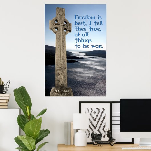 William Wallace Monument Poster Print (Heimbüro)