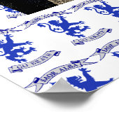 William Wallace Monument Robroyston Peace Poster (Ecke)