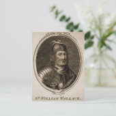 William Wallace Vintag Postkarte (Stehend Vorderseite)