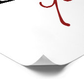 William Ward Imagine Quote Poster (Ecke)