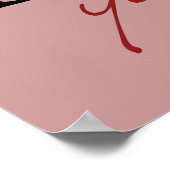 William Ward Imagine Quote Poster (Ecke)