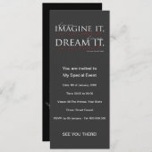 William Ward-Zitat Einladung (Vorne/Hinten)