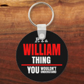William, was du nicht verstehen würdest schlüsselanhänger (Vorderseite)