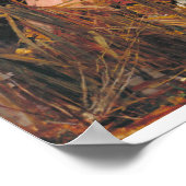 William Waterhouse - Die Dame von Shalott Poster (Ecke)