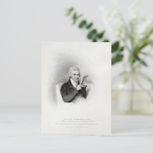 William Wilberforce Postkarte (Stehend Vorderseite)