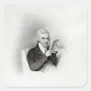 William Wilberforce Quadratischer Aufkleber