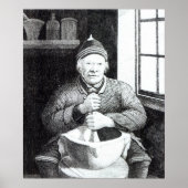 William Wilson, gemeinhin Mortar Willie genannt Poster (Vorne)