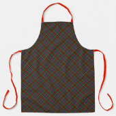 William Wilson & Sons No.181 Tartan Kariertes Must Schürze (Vorderseite)
